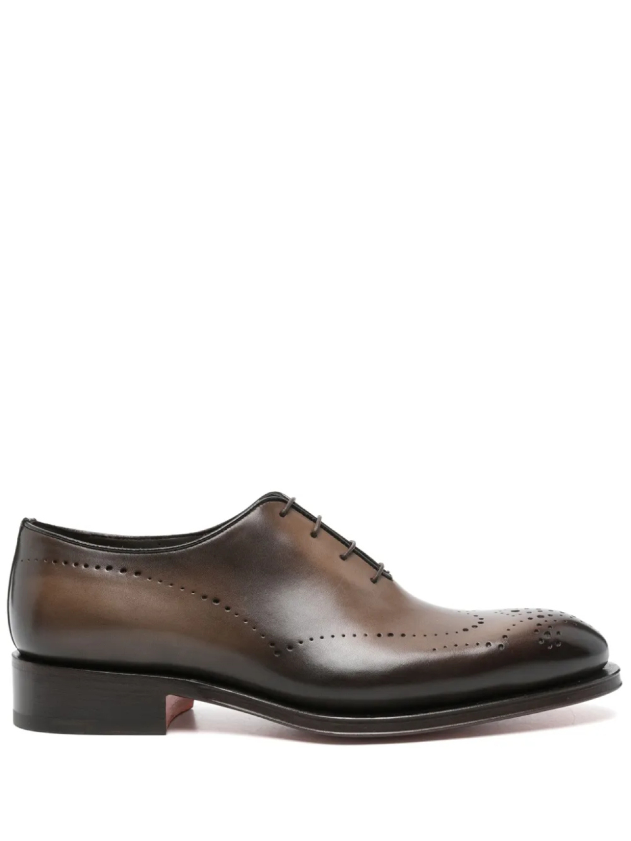 

Santoni кожаные оксфорды, коричневый