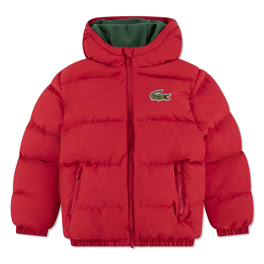 

Куртка Lacoste Kids Core Puffer, красный