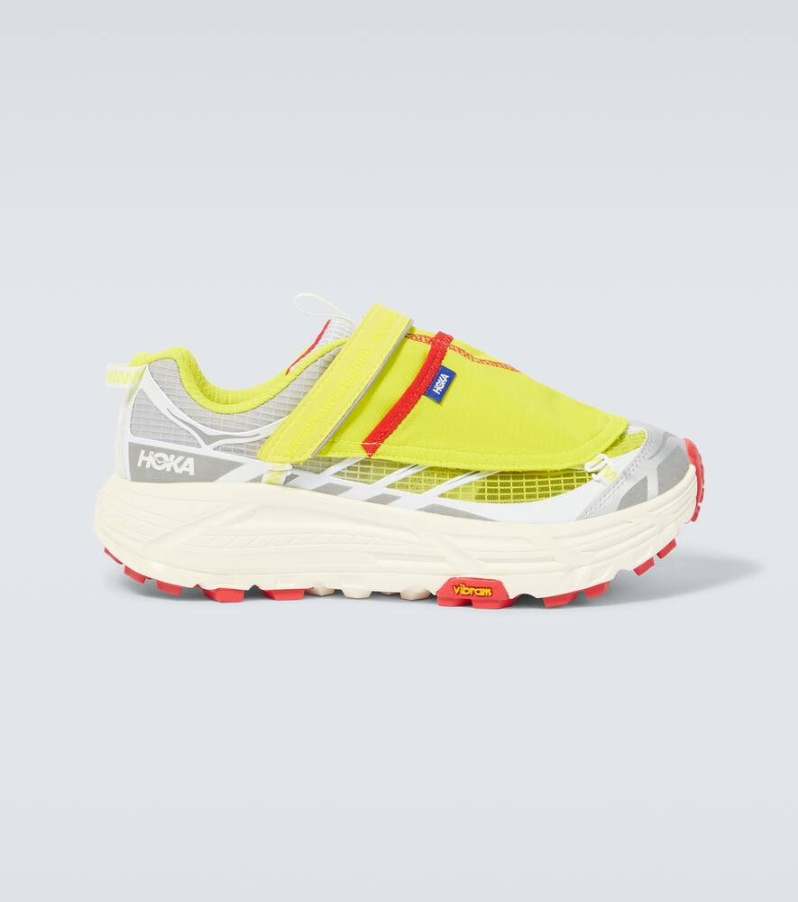

Кроссовки Nicole McLaughlin Mafate Speed Three2 Hoka One One, White/Neon Yellow