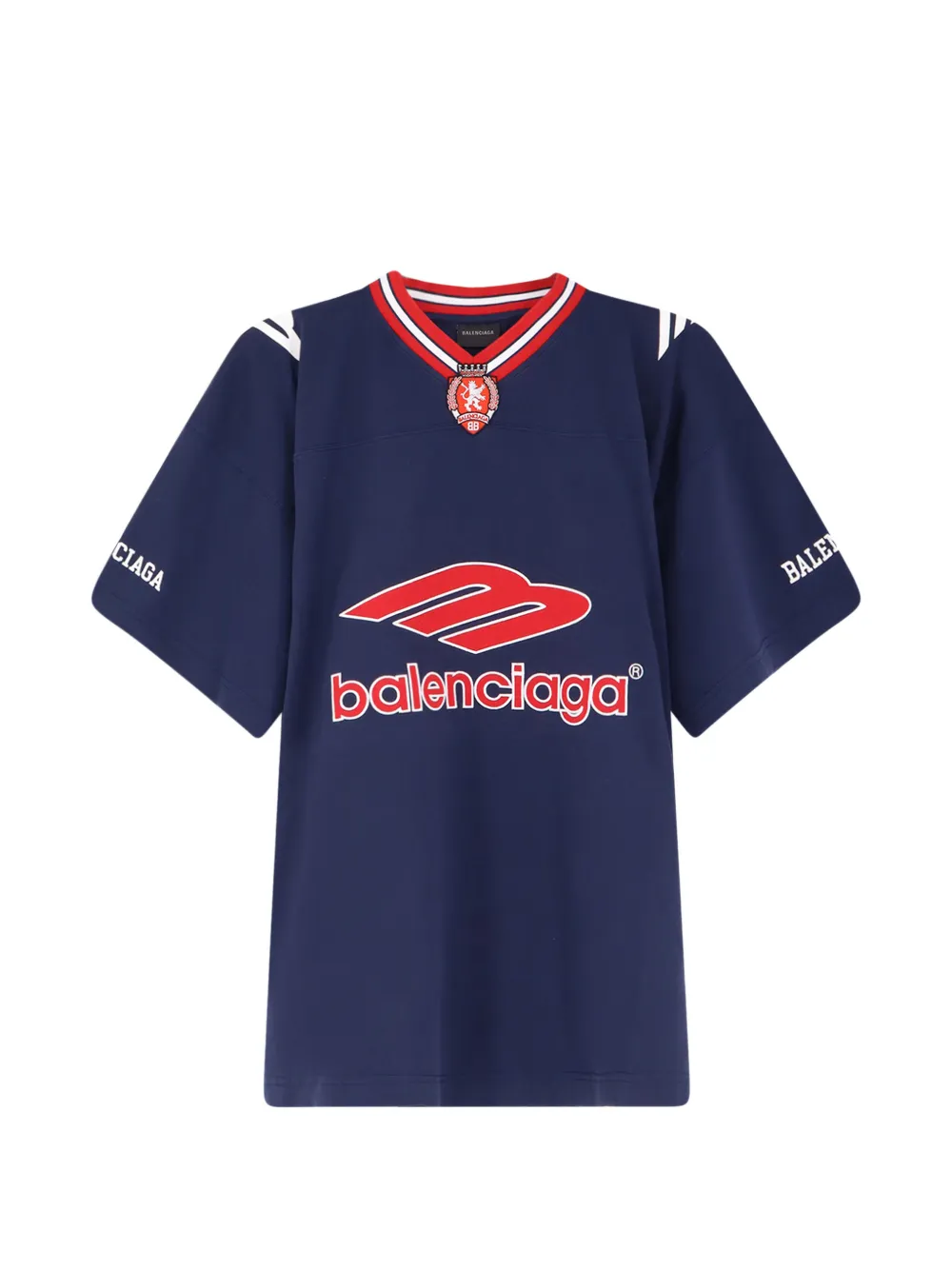 

Футболка 3b football BALENCIAGA, синий
