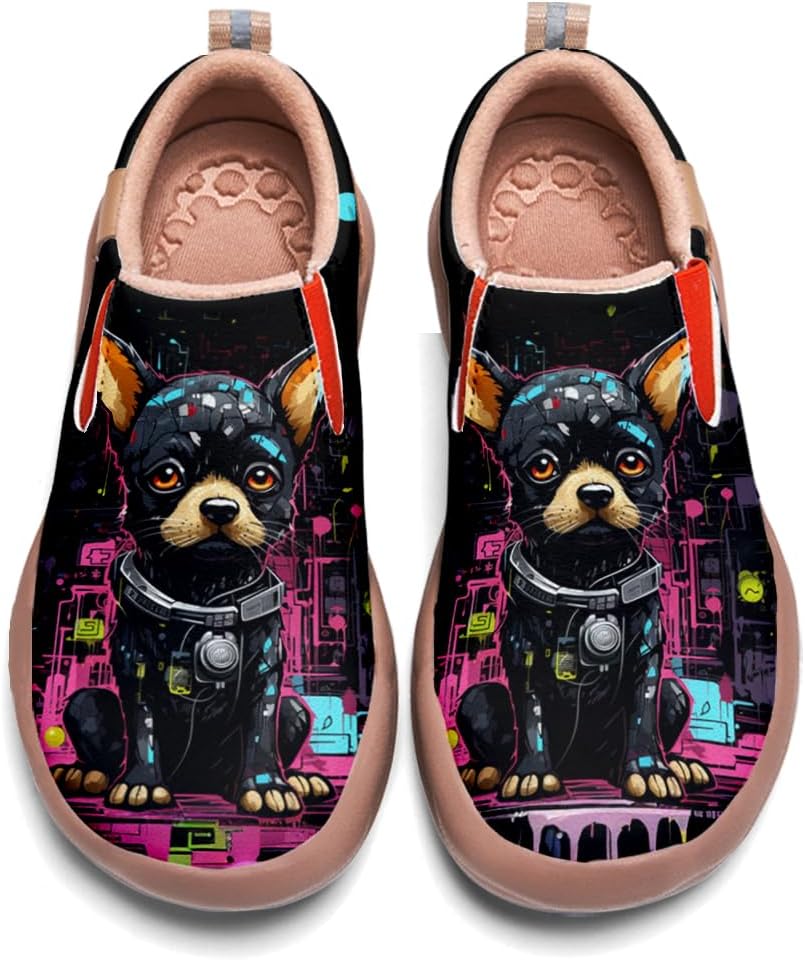 

Мужские повседневные лоферы с животным принтом, легкие кеды-слипоны для прогулок и путешествий, механический стиль Onehorse, Mechanical Organisms - N4