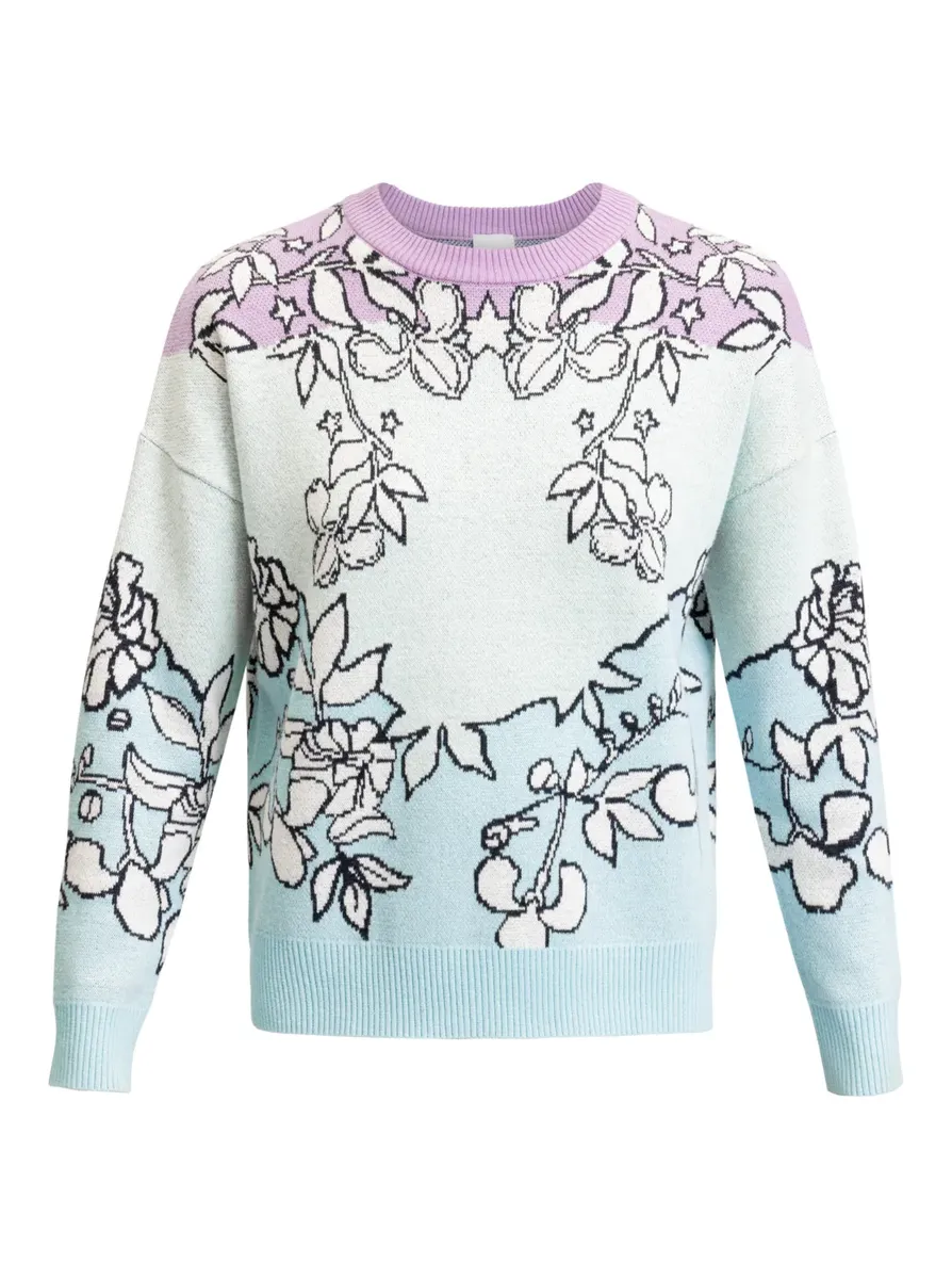 

Толстовка Roxy "ROWLEY x ROXY", цвет Fair Aqua Laurel Floral