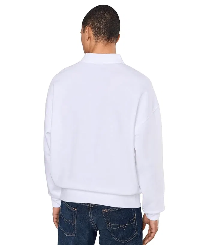 Толстовка флисовая Relaxed Fit Graphic Polo Ralph Lauren, White — фото 4