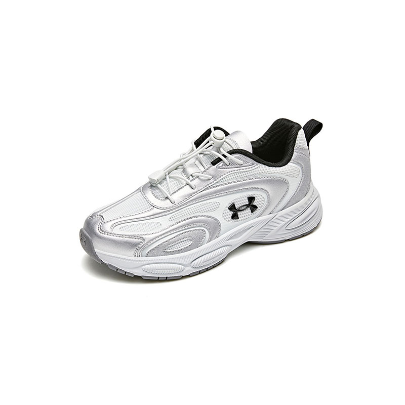 Коллекция Sports Life Амортизаторы Rebound Низкие кроссовки для детей и подростков Under Armour, экрю — фото 4