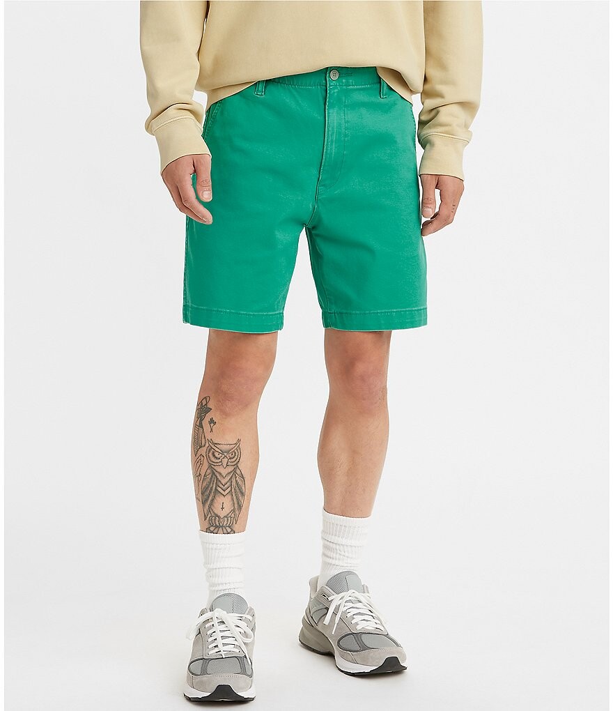 

Levi's Elastic-Waist XX Easy 10шорты чинос с внутренним швом, зеленый