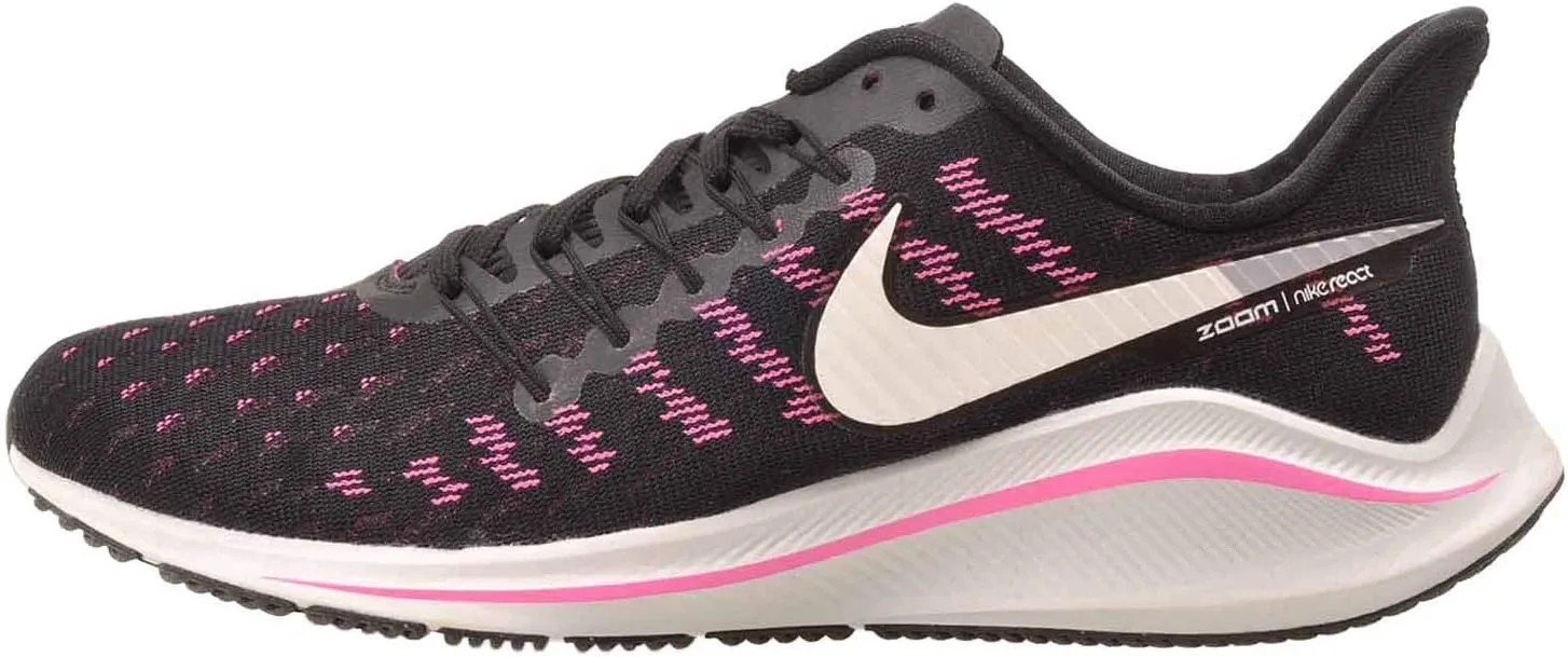 Мужские беговые кроссовки Nike Air Zoom Vomero 14, черный/розовый