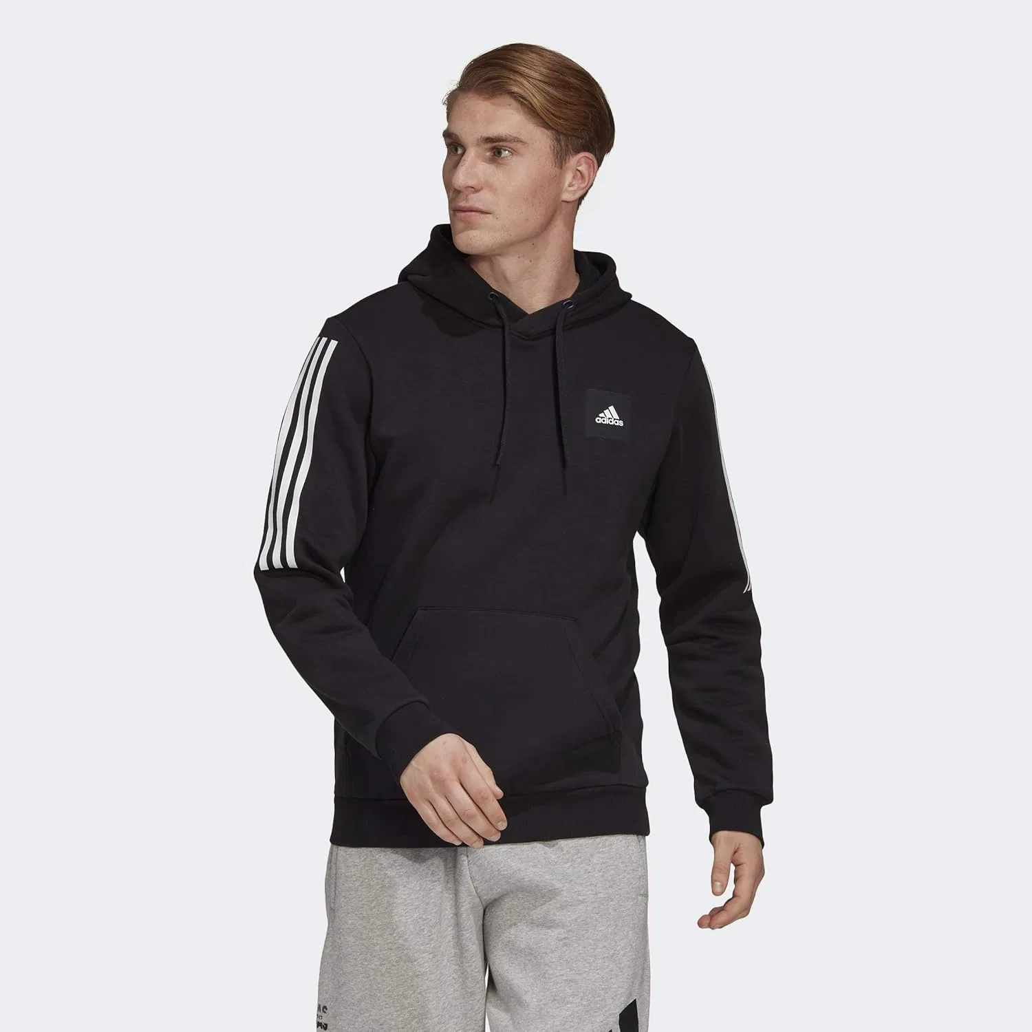 Мужская флисовая толстовка adidas Must Haves — фото 2