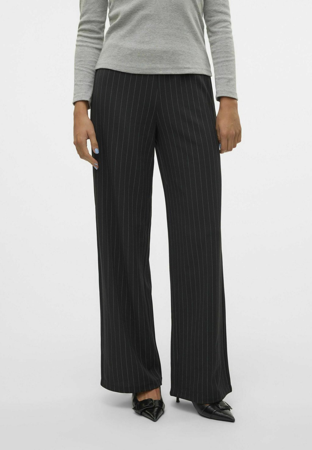 

Брюки VMBERLIN MY WIDE Vero Moda, антрацит