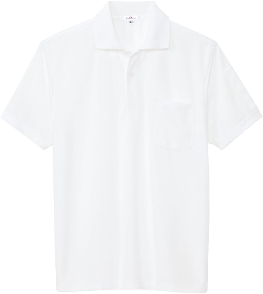 

Футболка-поло Aitos #AZ-10601 с коротким рукавом и держателем для ручки (унисекс). Влагоотводящая и быстросохнущая (комфортная прохлада) Aitoz, белый