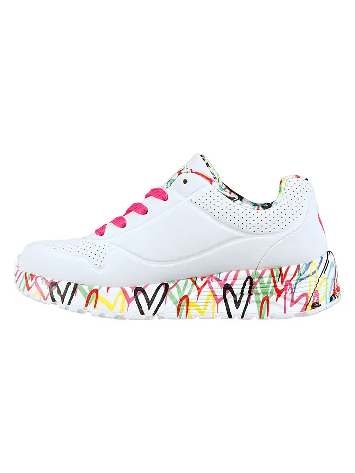 Кроссовки белые Skechers — фото 2