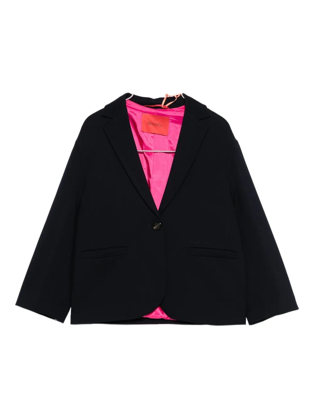 

Однобортный пиджак Max&Co. Kids, синий