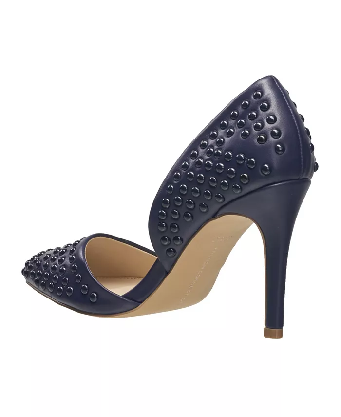 Женские туфли-лодочки Forever Studded Two-Piece French Connection, синий — фото 3