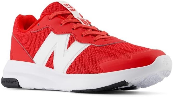Детские кроссовки New Balance Dynasoft 578 V1 на шнуровке (унисекс), белый/красный — фото 3