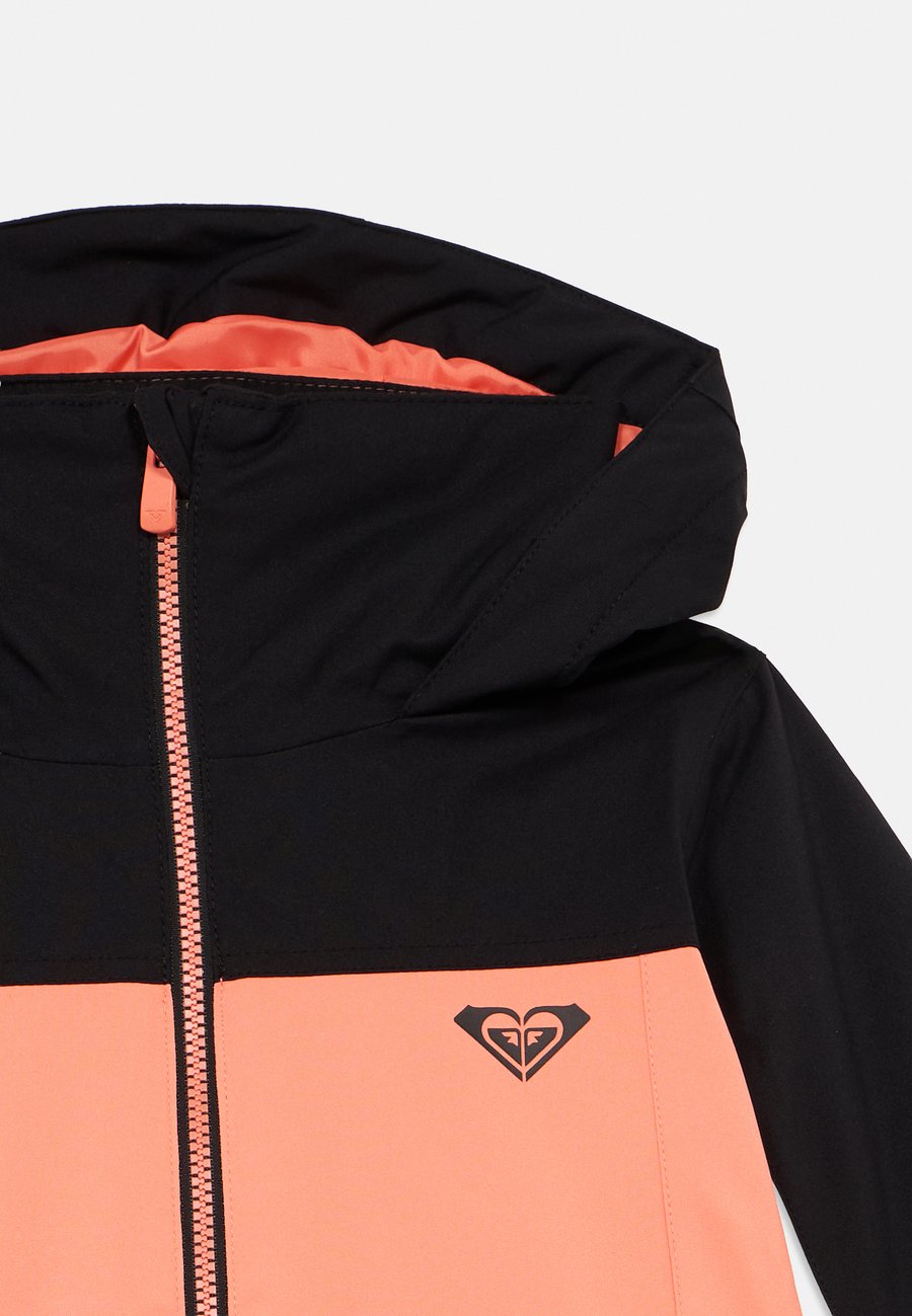 Зимняя куртка Roxy GALAXY GIRL JACKET, Coral Chic/Orange — фото 3