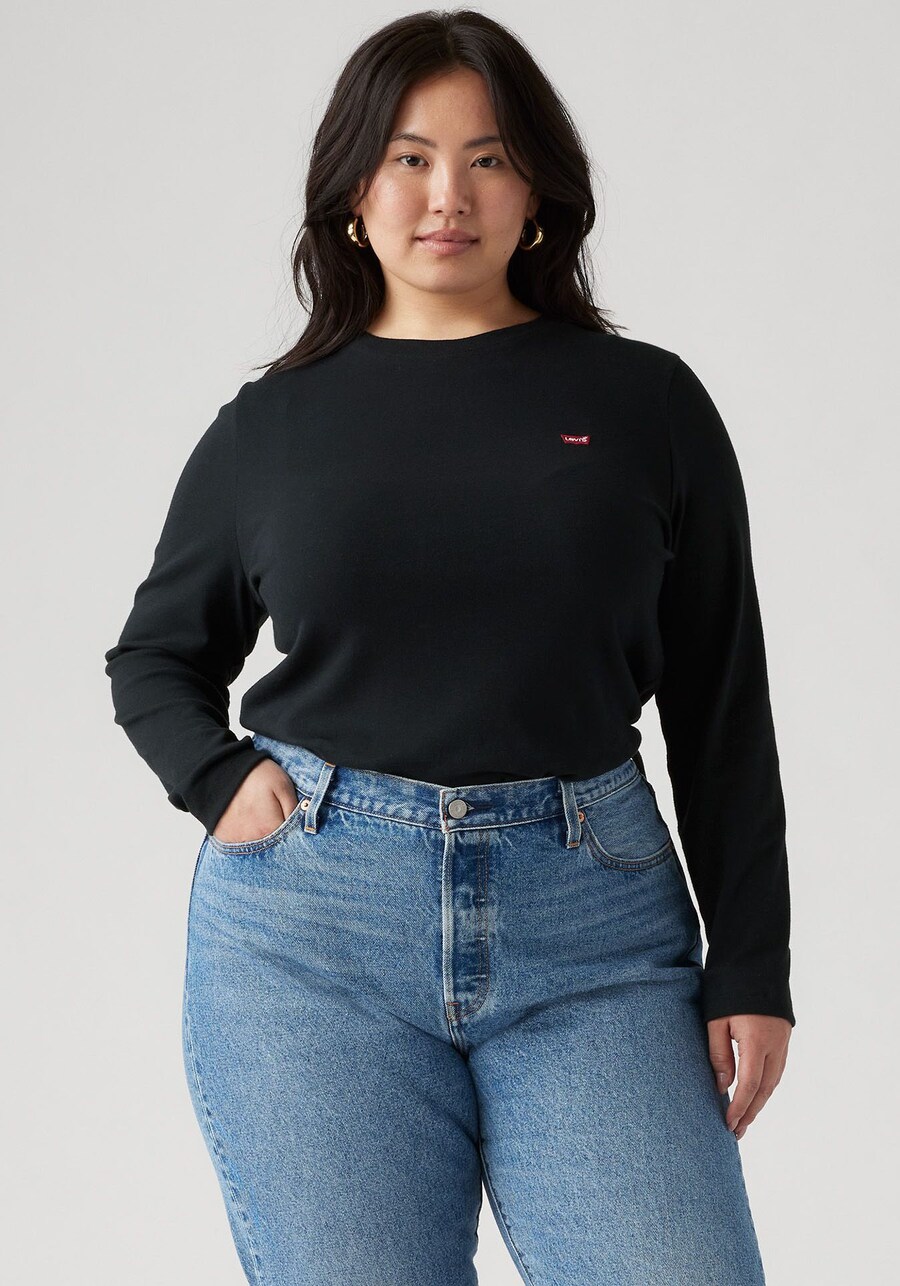 

Рубашка Levi's Plus ESSENTIAL, черный