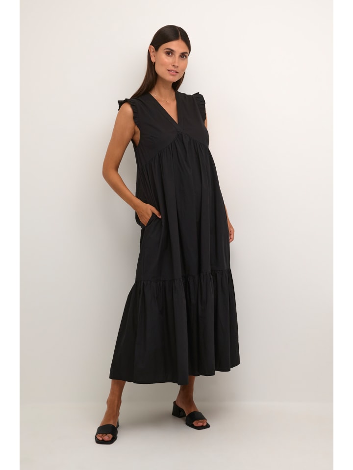 

Платье CUolena свободного кроя черного цвета CULTURE