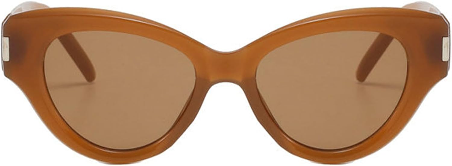 

Солнцезащитные очки Willochra Fashion Cat Eye для женщин, ретро-очки в стиле Y2K с градиентным переходом цвета, модные очки для мужчин для активного отдыха, черные панк-очки, C3
