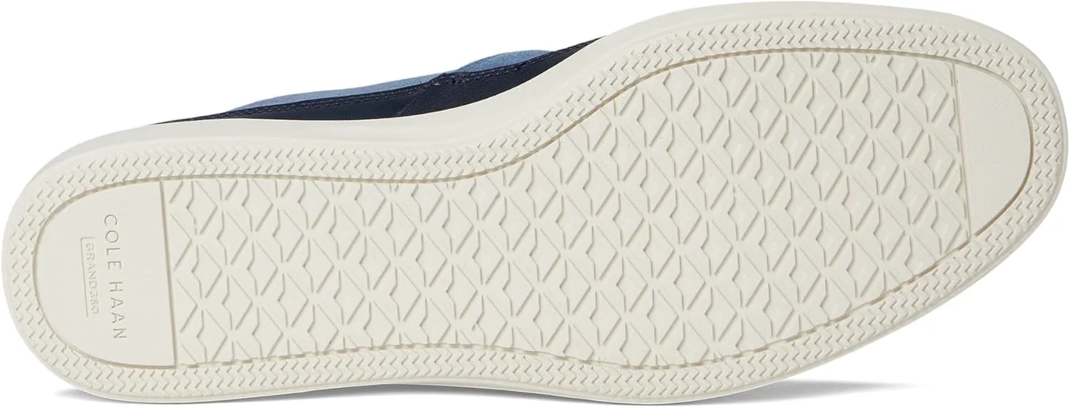 Мужские кроссовки Cole Haan Grandpro Strawspoint с эластичными вставками, синий/темно-синий/слоновая кость — фото 3