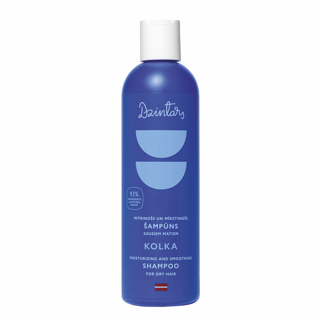 

Увлажняющий и разглаживающий шампунь для волос moisturising and smoothing shampoo for dry hair kolka Dzintars, 300 мл