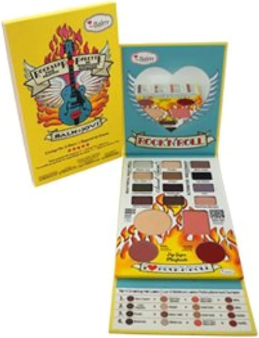 Палетка для лица theBalm Balm Jovi Rockstar Face Palette, золотой
