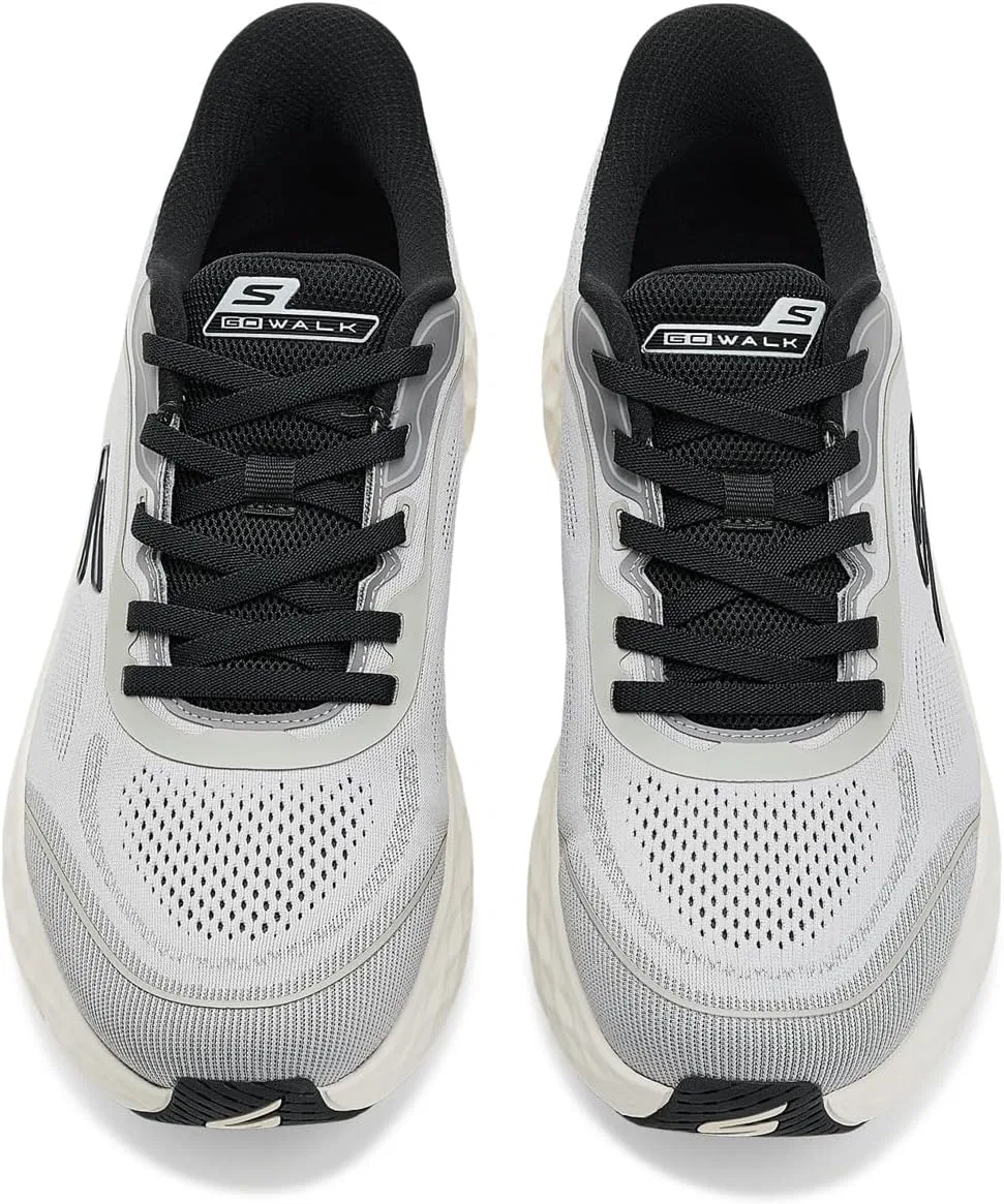 Мужские кроссовки Skechers Go Walk Max Cushioning Flex Pave Hands Free Slip In, черный/серый — фото 2