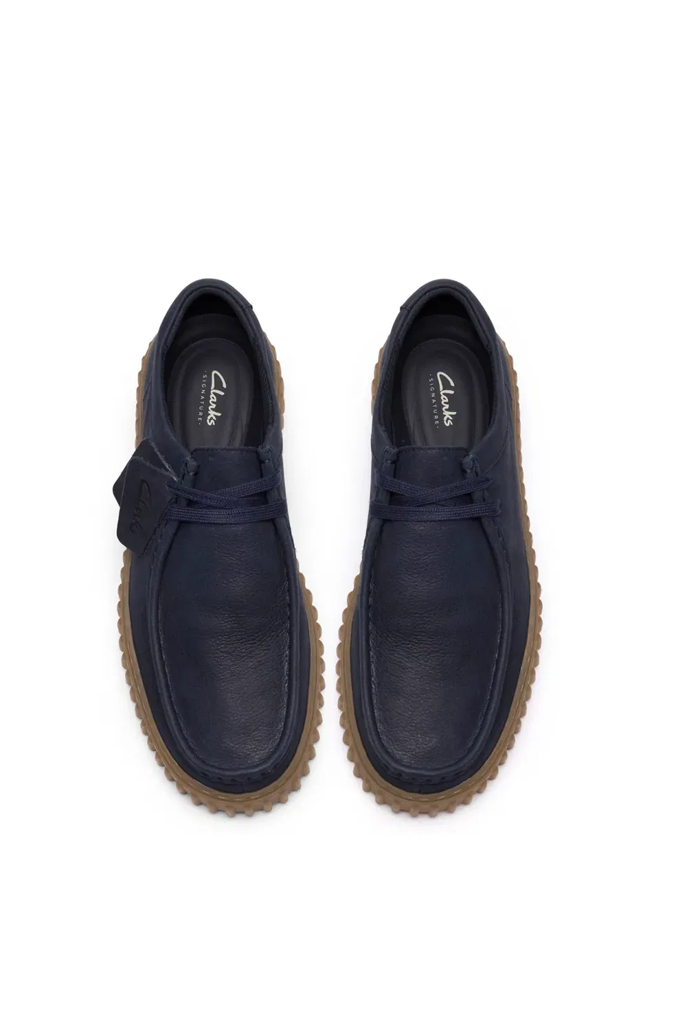 Кроссовки Torhill Lo из натуральной кожи Clarks Debenhams, темно-синий — фото 4