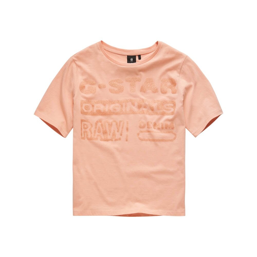 

Футболка с коротким рукавом G-star Kids Delai 2, розовый