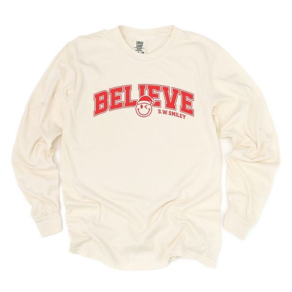 

SWSmiley varsity believe - женская футболка с длинным рукавом, окрашенная в готовом виде Simply Sage Market, Ivory, Зеленый, SWSmiley varsity believe - женская футболка с длинным рукавом, окрашенная в готовом виде Simply Sage Market, Ivory