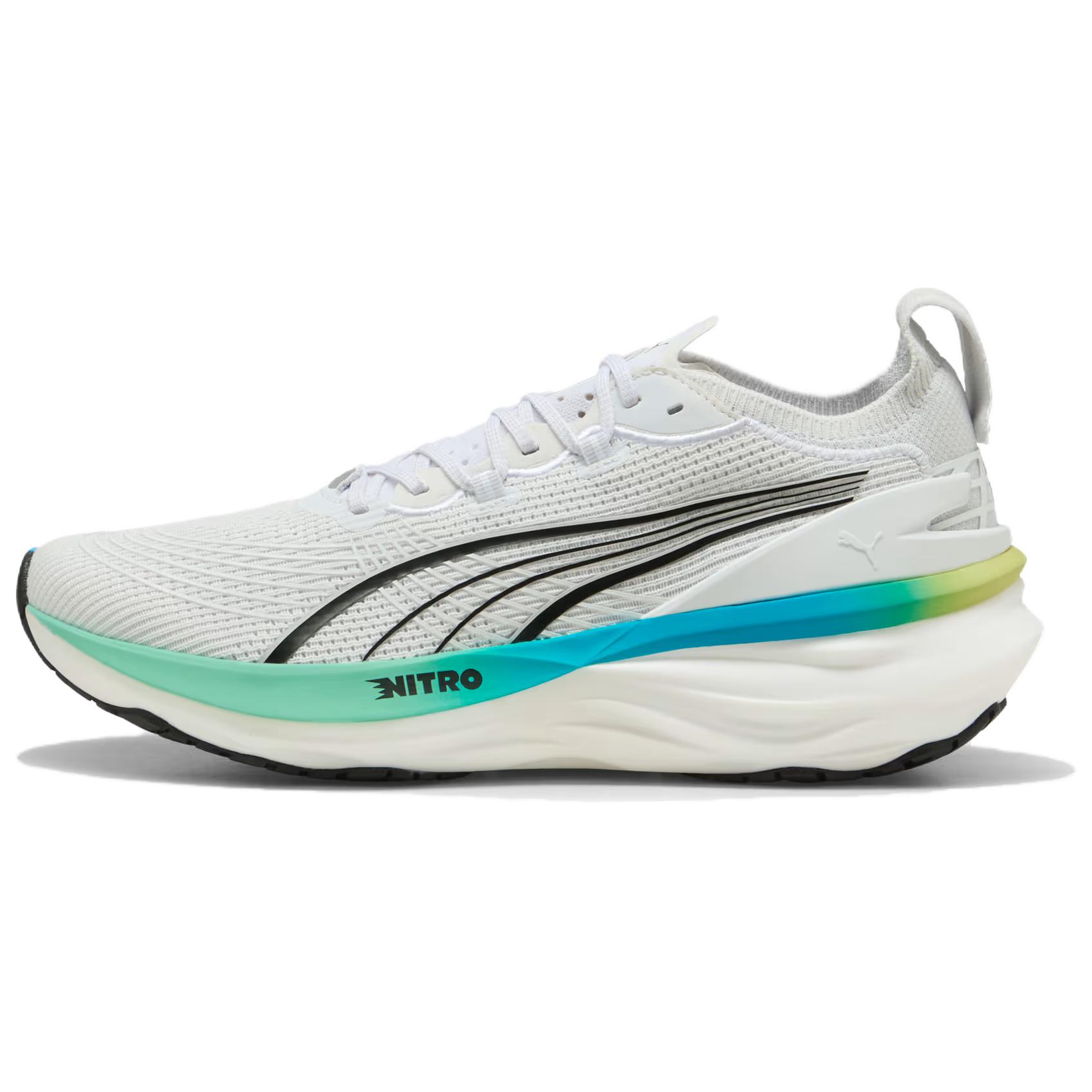 

Кроссовки ForeverRun NITRO II Abrasion Resistant Low top Casual мужские белые PUMA, белый/Speed синий