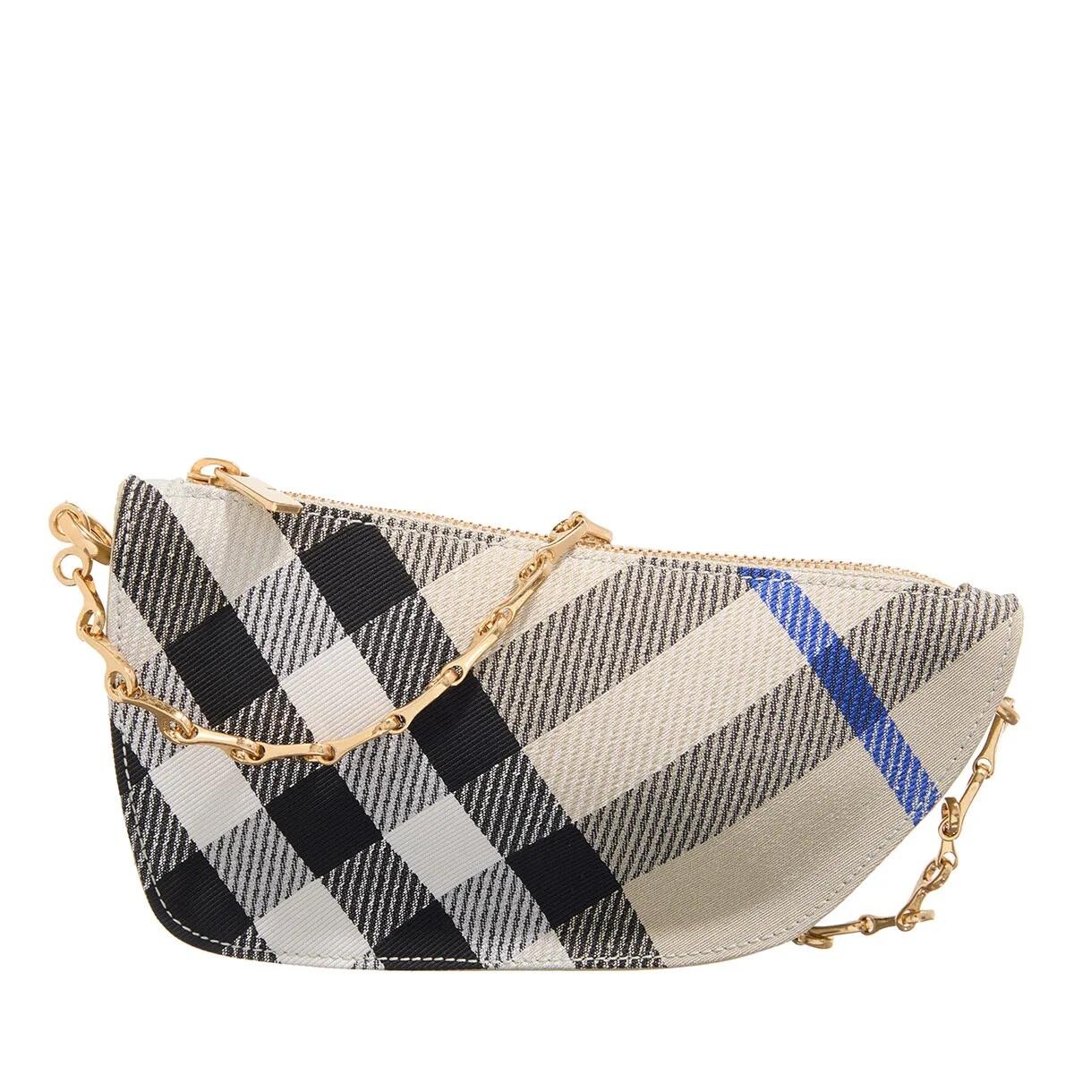 

Слинг сумка micro shield lichen Burberry, серый