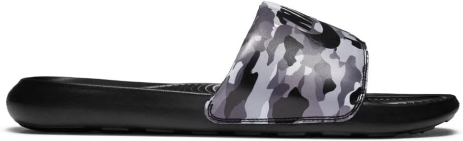 

Nike Мужские тренировочные шлепанцы, Black Grey Fog Particle Grey White