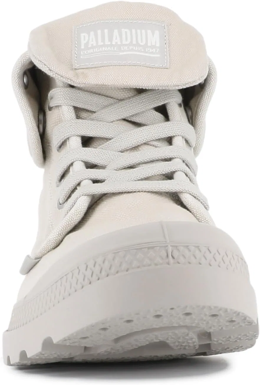 Мужские широкие ботинки Palladium, Natural Gray — фото 2