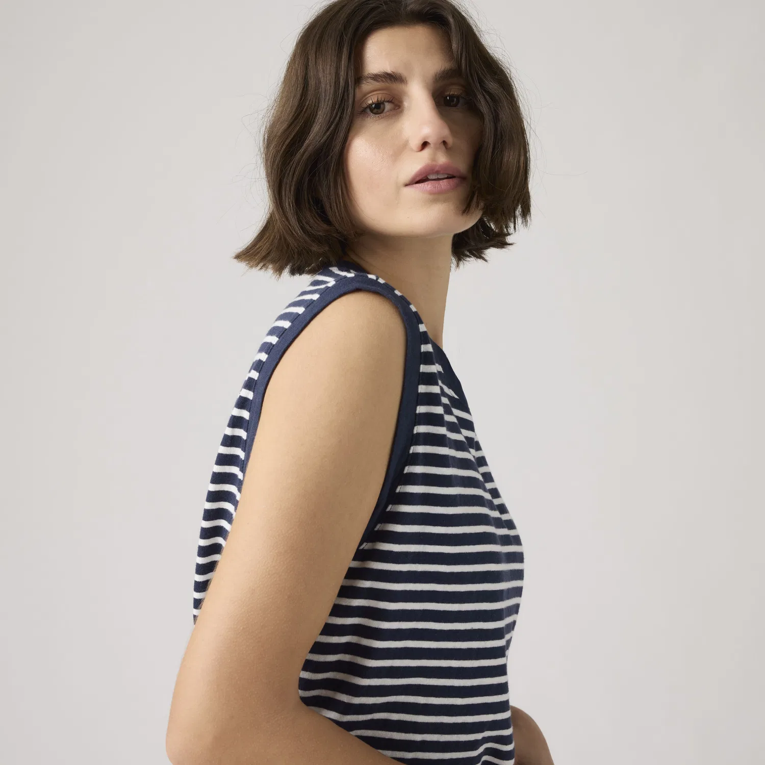 Майка свободного кроя Levi's, Blue — фото 2