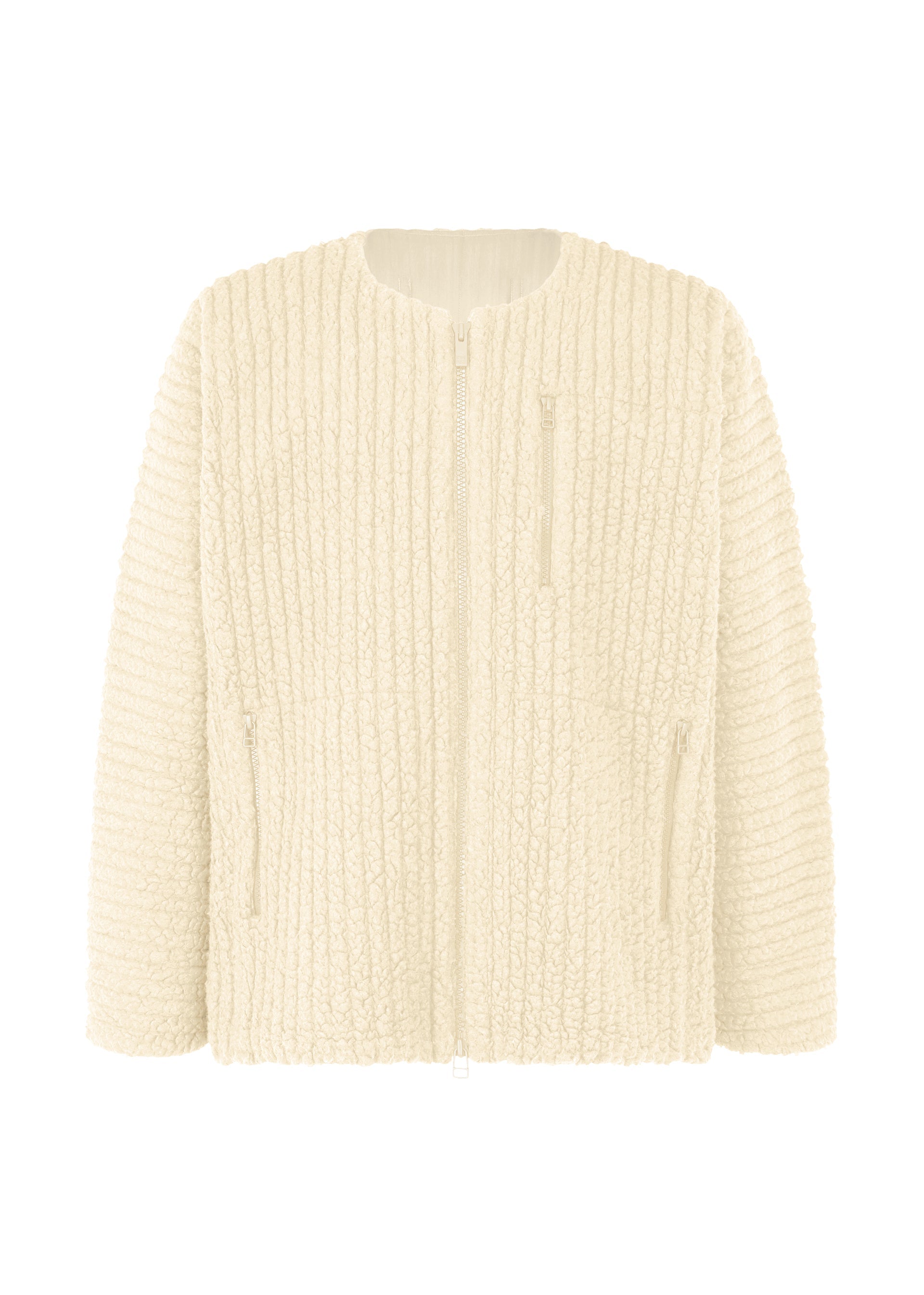 

Куртка fleece pleats Homme Plissé Issey Miyake, белый