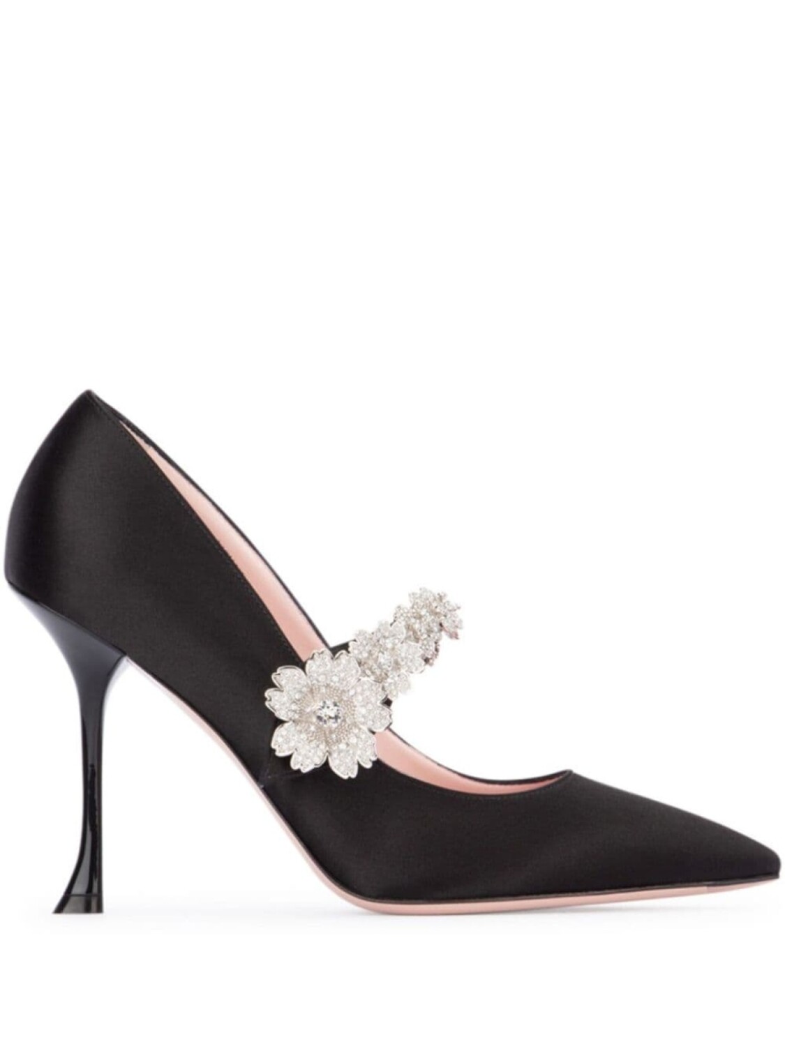 

Roger Vivier туфли-лодочки Bouquet Flower Babies 100 мм, черный