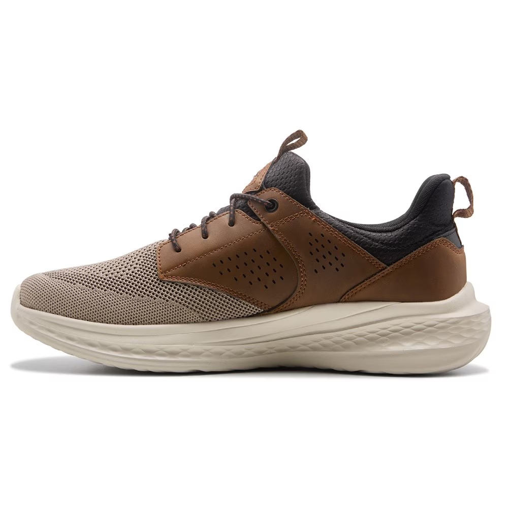 Кеды без шнурков Breyer Skechers, brown/tan — фото 3