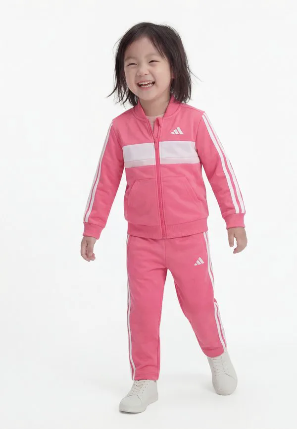 Детский спортивный костюм унисекс tiberio Adidas Performance, Pink Fusion/Clear Pink/White