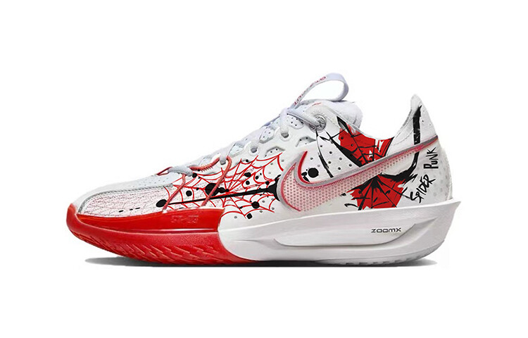 

Баскетбольные кроссовки унисекс Nike Air Zoom GT Cut 3, White/Red