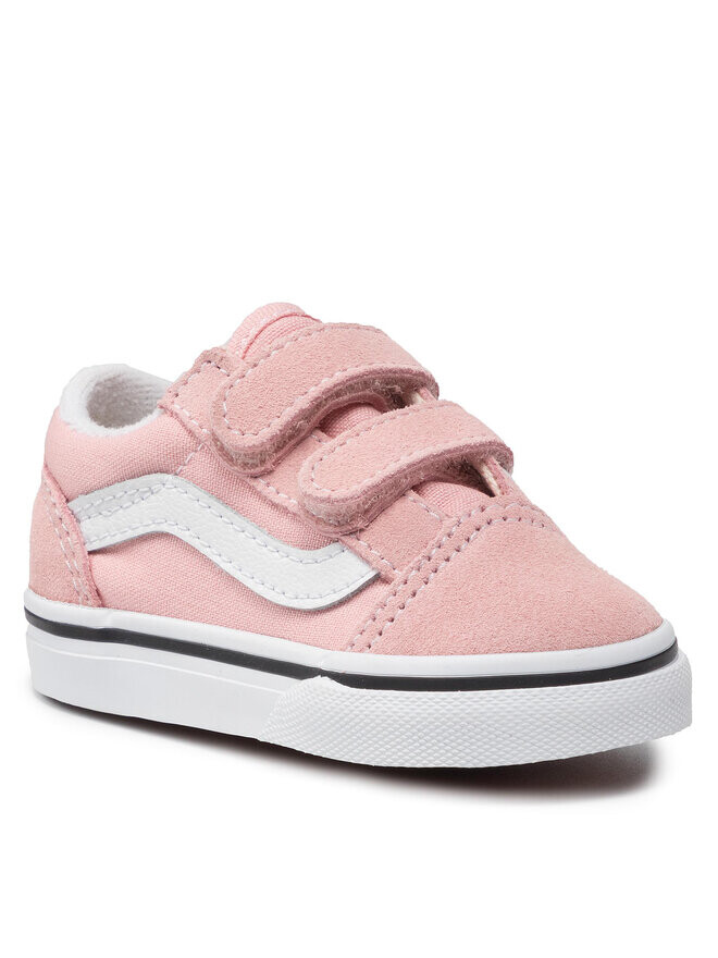 Тканевые кроссовки Old Skool V Vans, розовый — фото 2