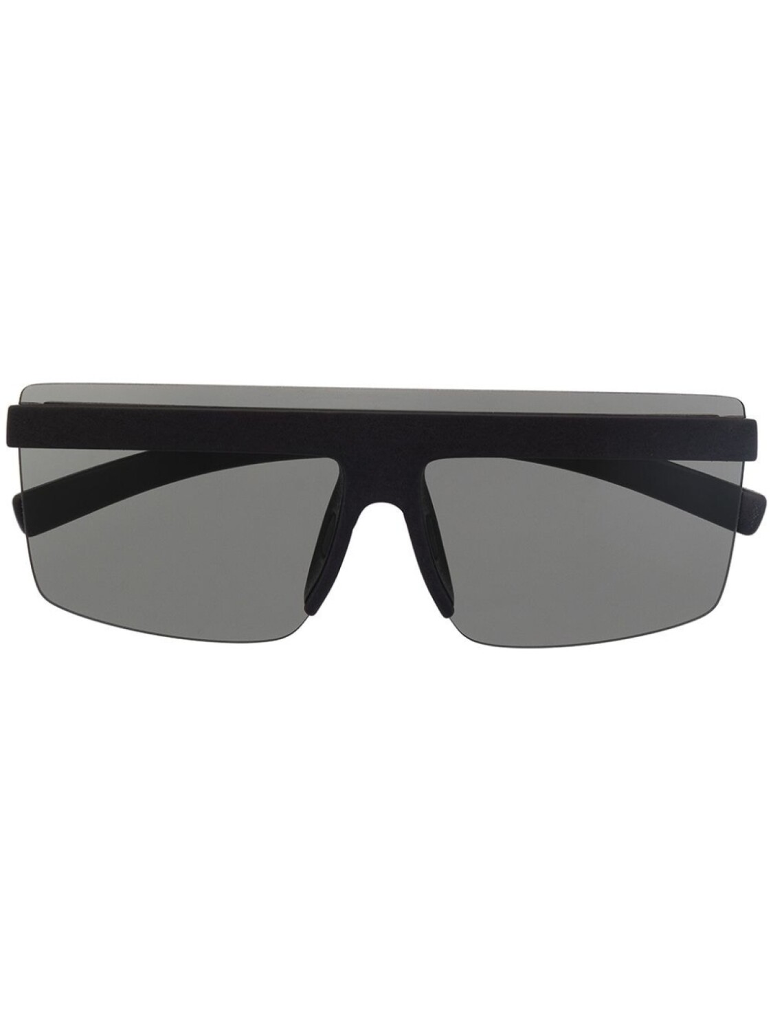 

Mykita солнцезащитные очки в массивной оправе, черный