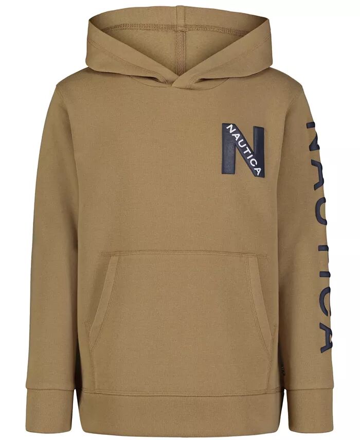 

Толстовка с капюшоном для малышей и маленьких мальчиков Nautica, зеленый