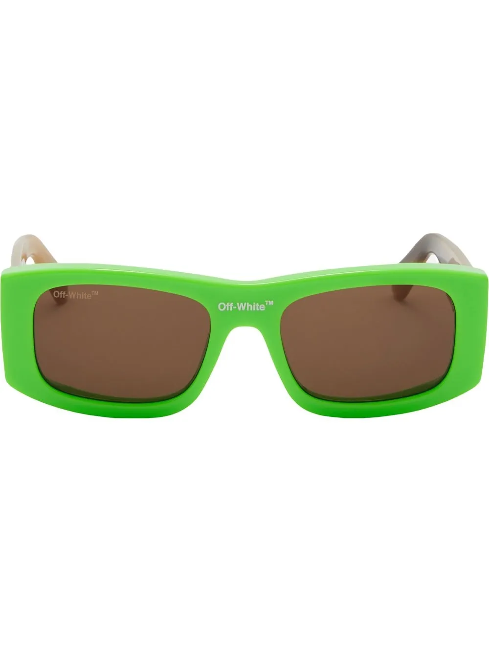 

Солнцезащитные очки Lucio с логотипом Off-White Eyewear, коричневый