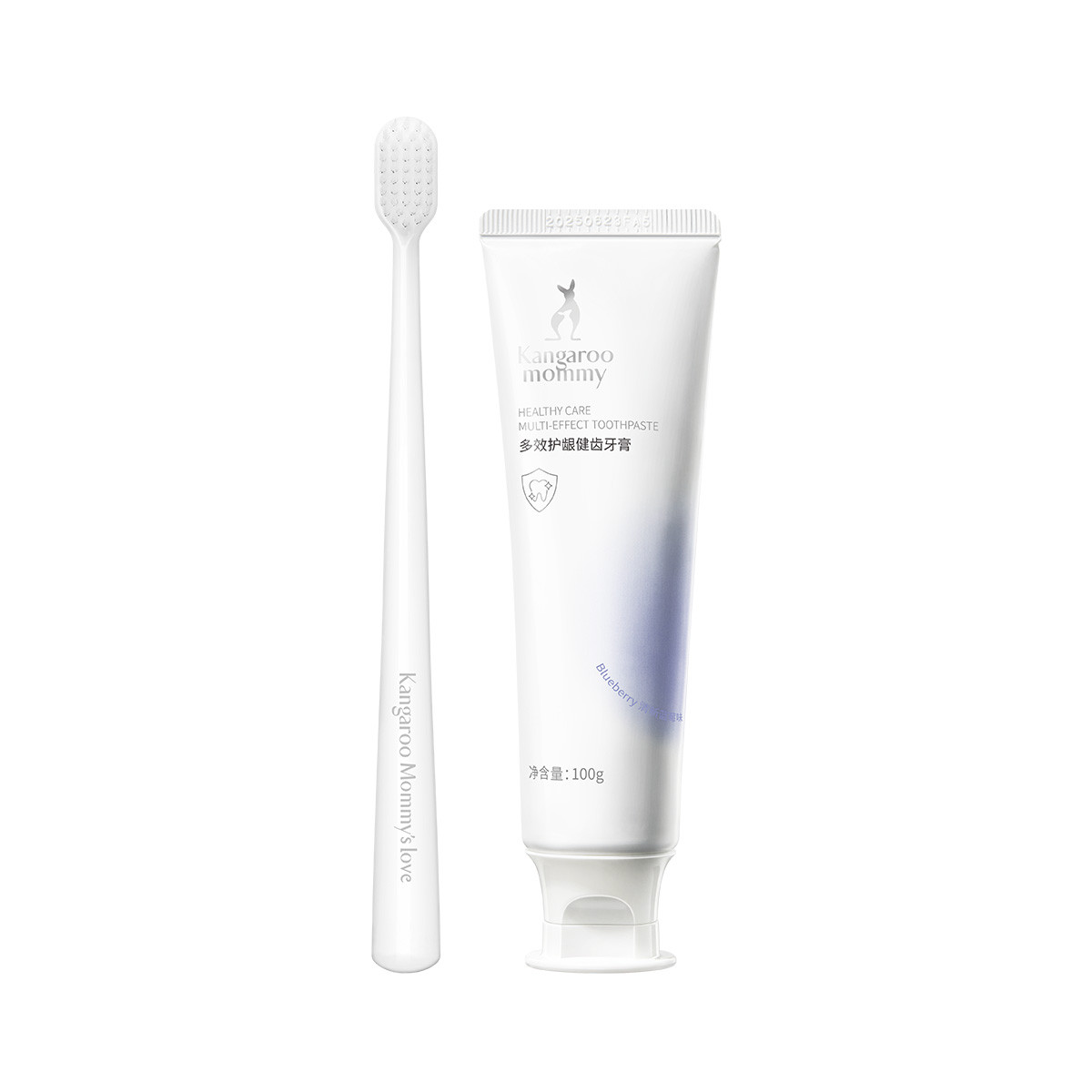 Зубная паста Kangaroo Mommy Healthy Care Multi-Effect Toothpaste, апельсин — фото 2