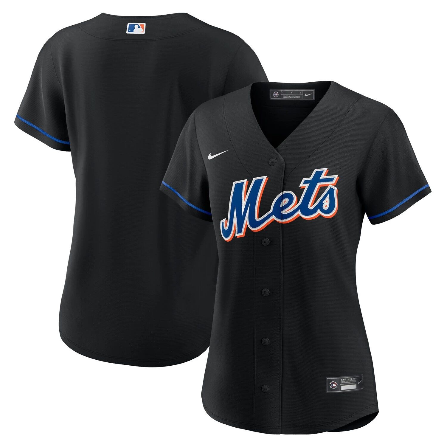 

Женская черная футболка Nike New York Mets 2022, альтернативная реплика команды Nike, Черный, Женская черная футболка Nike New York Mets 2022, альтернативная реплика команды Nike