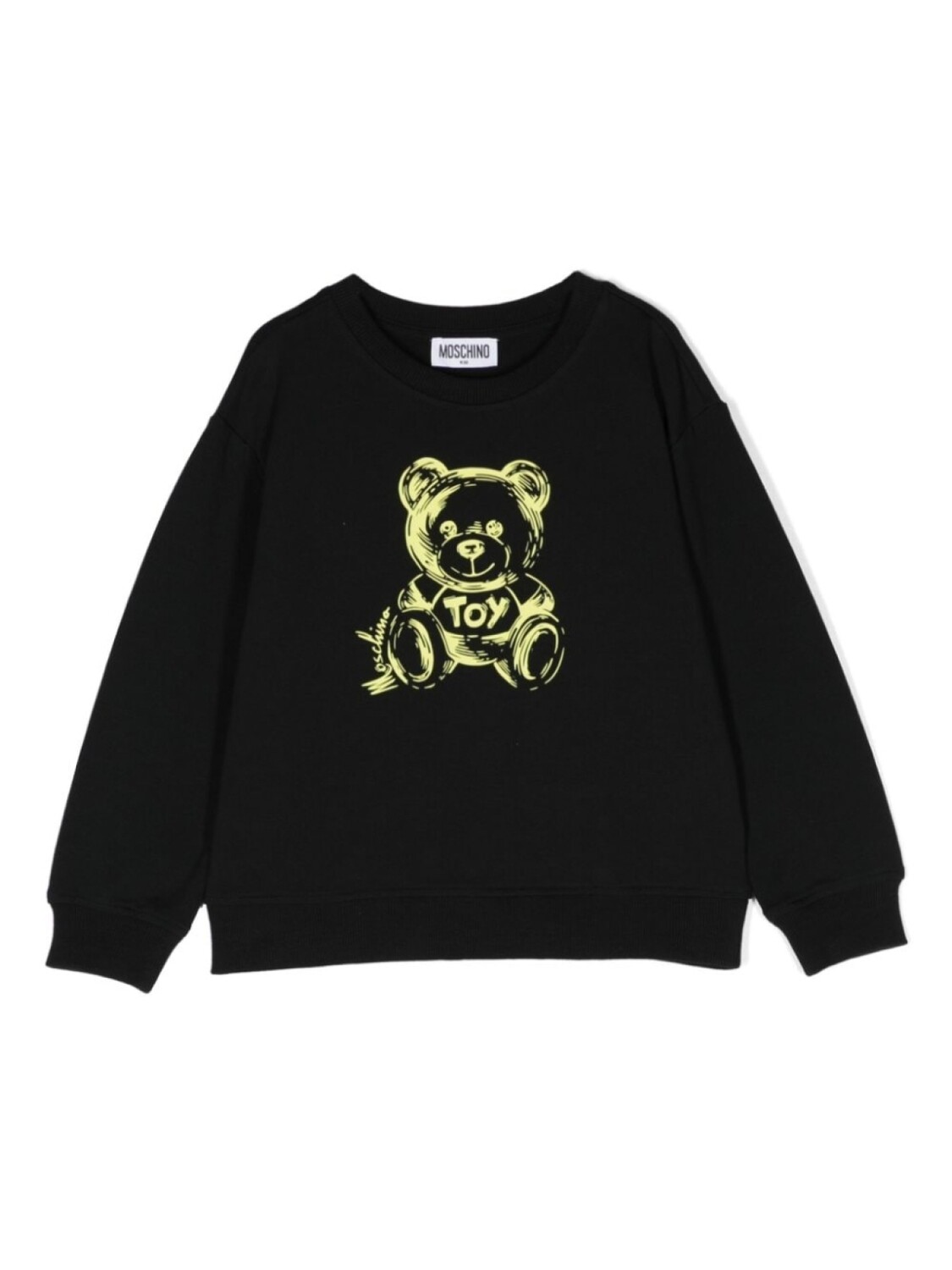 

Moschino Kids толстовка с принтом Teddy Bear, черный