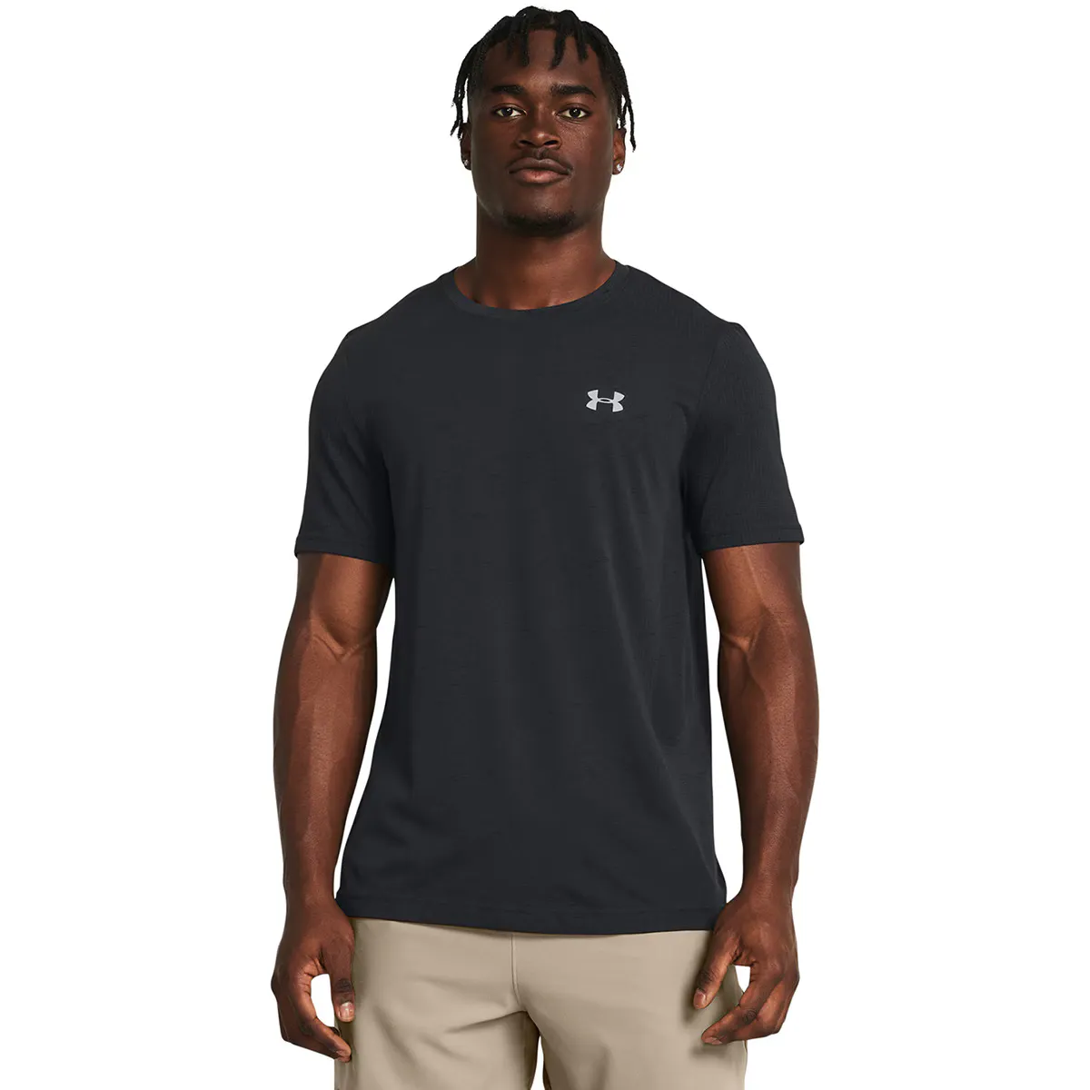 

Футболка Vanish Seamless SS-Blk Under Armour мужская, черный
