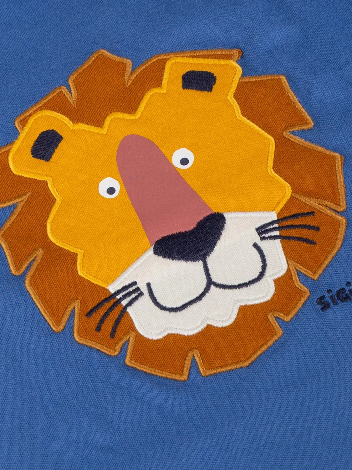 Sigikid Рубашка T-Shirt Tiger & Löwe синего цвета — фото 4