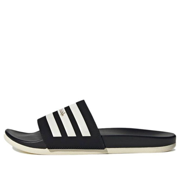 

Тапочки adilette comfort slide 'black white' Adidas, черный