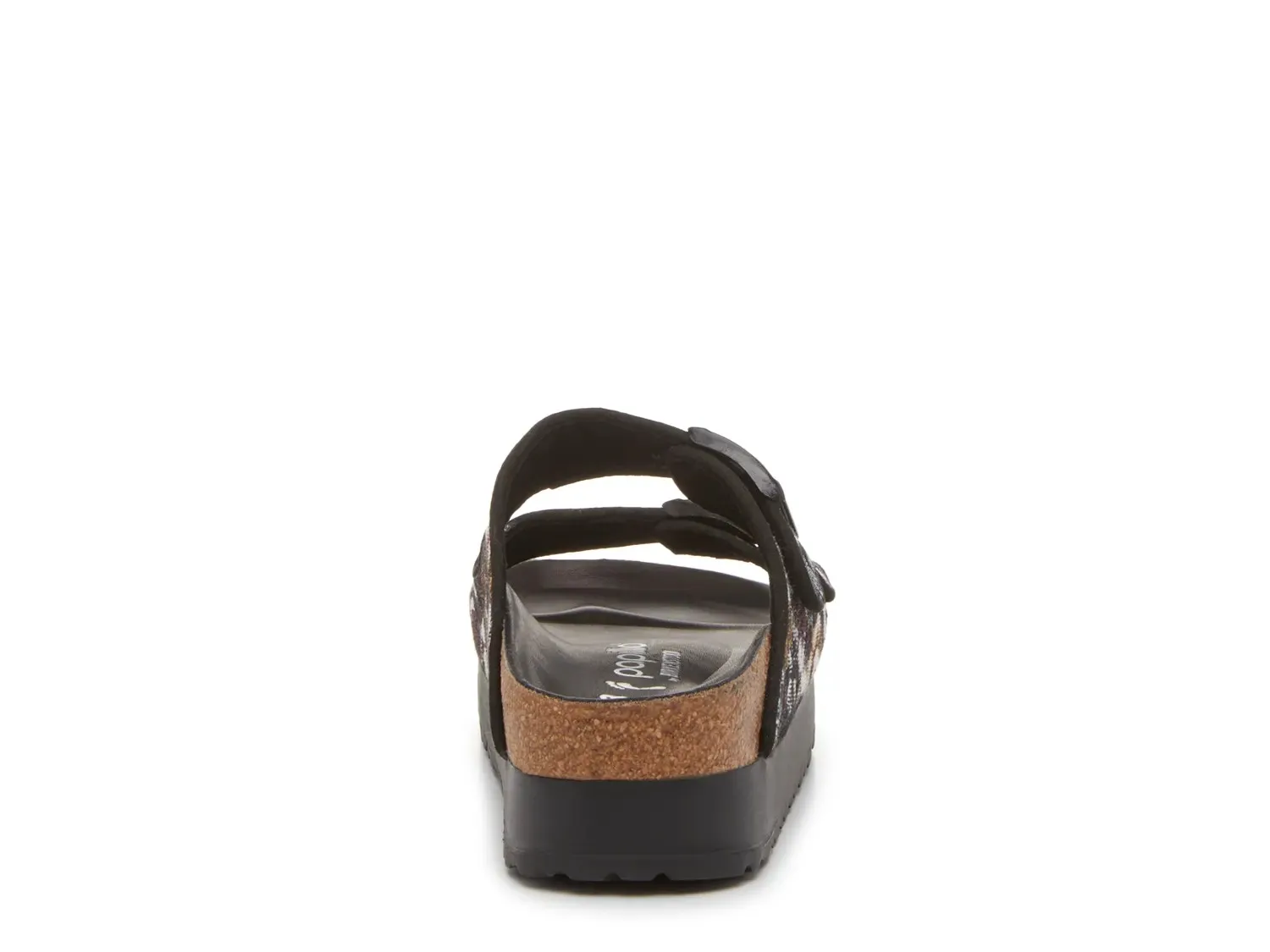 Сандалии на платформе Birkenstock Papillio by Birkenstock Arizona — женские, черные — фото 4