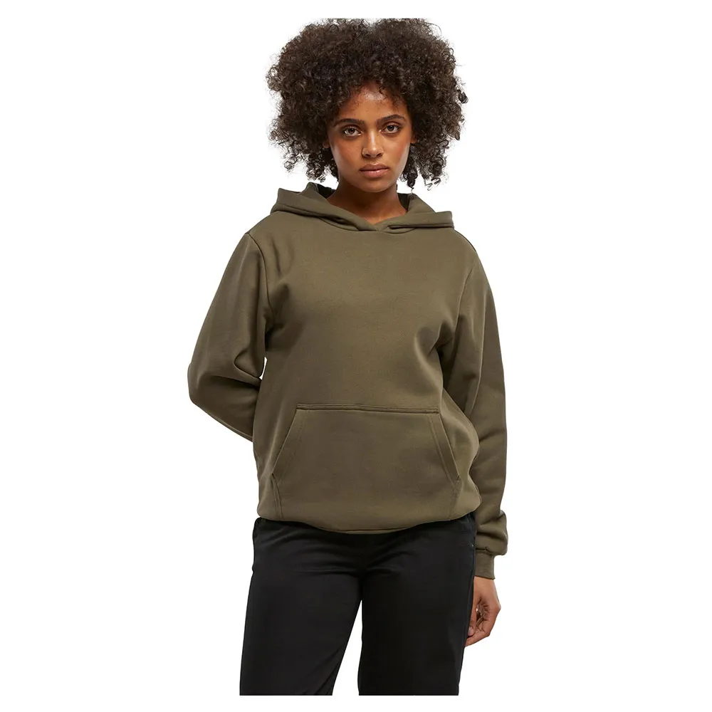 

Худи Urban Classics Loose Brushed Fleece, зеленый